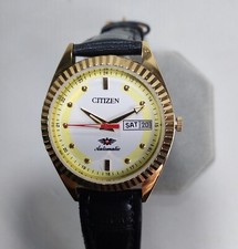 Orologio Citizen Vintage a carica automatica acciaio placcato oro