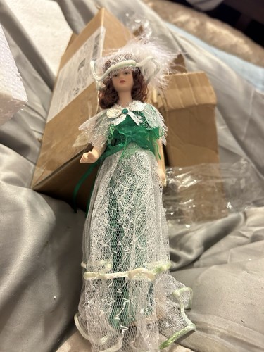 Porcelain doll - porcelain,