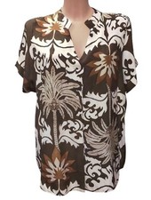 camicia donna casacca fiori