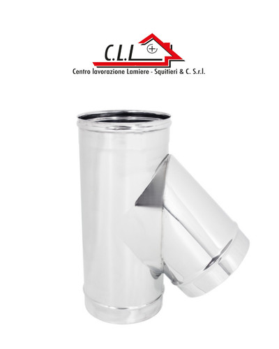 Raccordo acciaio inox y - raccordo,