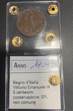 ITALIA REGNO 5 CENTESIMI 1909