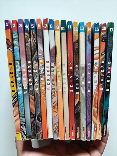 Berserk lotto sottiletta - berserk, 1-17