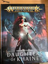 Warhammer - Libro regole Daughters of Khaine Battletome in inglese