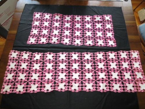 Runner vintage rosa - vintage,