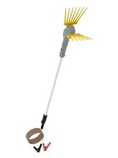 New Abbacchiatore Elettrico 2,95 Mt. Asta FISSA Olive Scuotitore Scuotiolive 12V