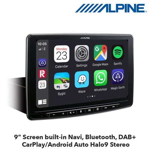 Alpine ine f904d schermo - schermo, 9"