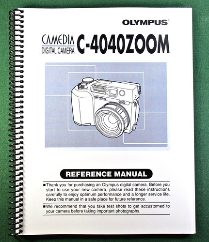 Olympus 4040 zoom manuale - olympus,