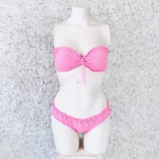 CALZEDONIA BIKINI FUCSIA PIZZO
