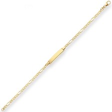 Bracciale Figaro Diamantato In
