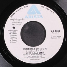AFRO CUBAN BAND: something's