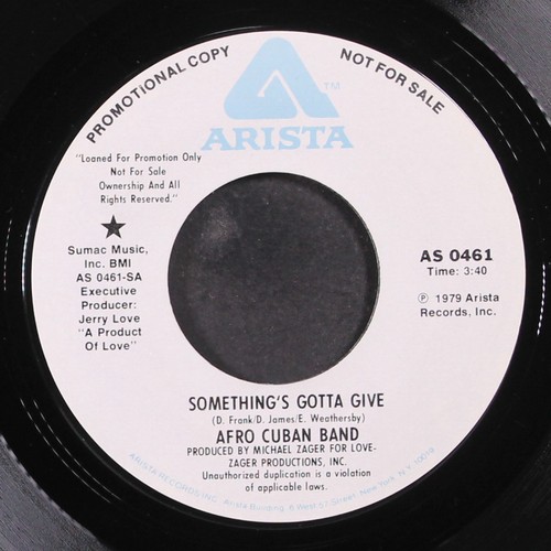 Afro cuban band - afro, something's