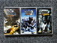 psp MONSTER HUNTER FREEDOM x3