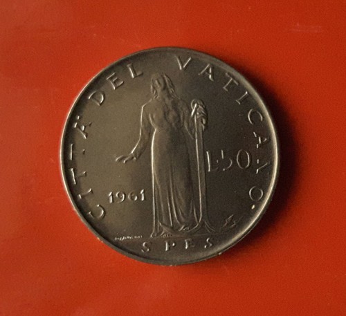 Lire 1961 vaticano fdc - lire,