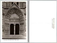 RPPC Gotico Portale Sculture