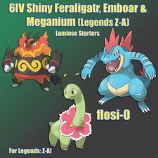 6IV Shiny Emboar Feraligatr