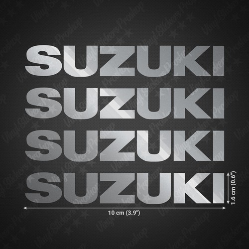 Kit adesivi suzuki argento - 4,