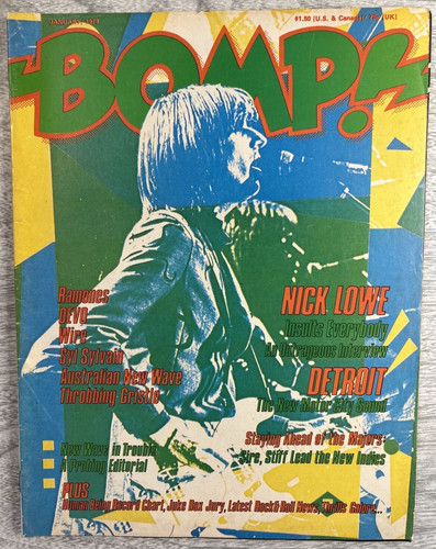 Bomp music magazine jan - music, 1979