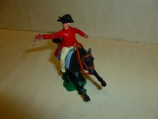 Timpo soldatino  guerra di indipendenza americana   a cavallo  raro!!