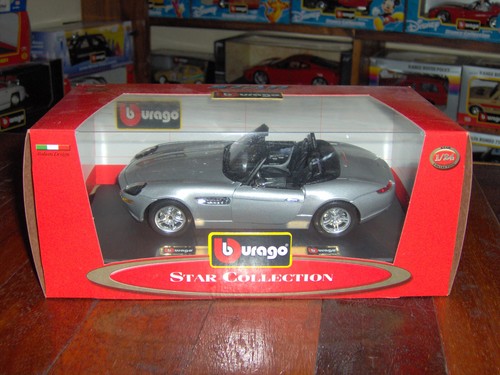 Bmw silver bburago 24 - z8,