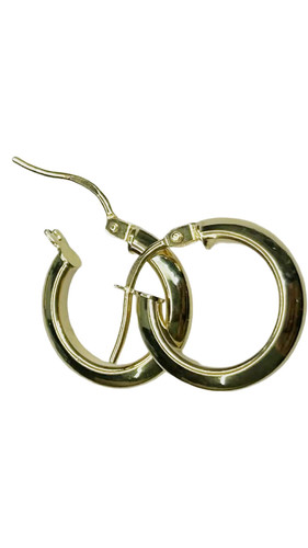 Orecchini cerchietto oro - in,