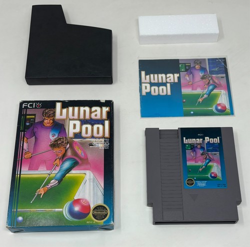 Nes nintendo lunar pool 5 - -, (5