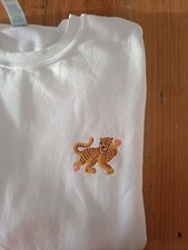Felpa uomo bianco girocollo