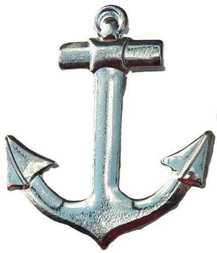 Anchor pin badge - badge, sailor