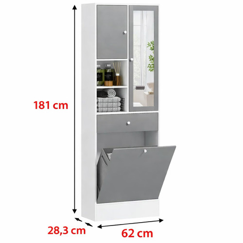 Mobile bagno superiore cesto