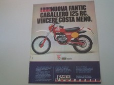 advertising Pubblicità 1979 FANTIC CABALLERO 125 RC REGOLARITA' COMPETIZIONE