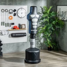 SPORTNOW Borsa da Punch Free Standing Altezza Regolabile con Bersaglio Muscolare Pratica