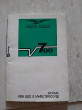 Guzzi V 700,uso e Manutenzione