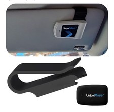 Clip UnipolMove per Aletta Parasole – Supporto Auto per Tessera Telepedaggio Abs