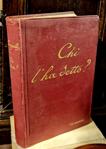 Chi detto vii - chi, edizione