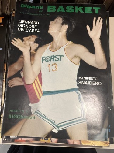 Rivista giganti del - giganti, basket