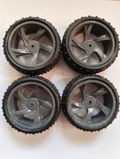 Set 4 Ruote con Gomme Per