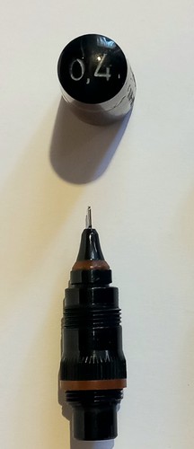 Pennino rotring rapidograph - pennino,