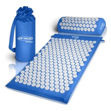 FP-TECH Tappetino Agopressione Cuscino Sollievo Dolori Schiena e Collo Cotone