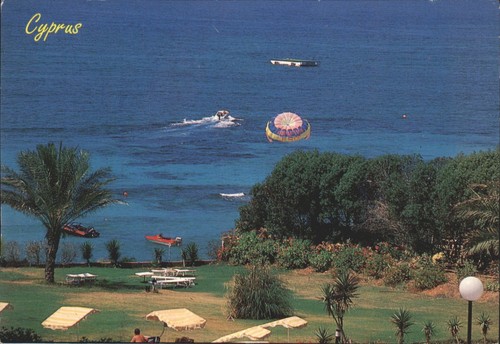 Vintage cyprus postcard - vintage,