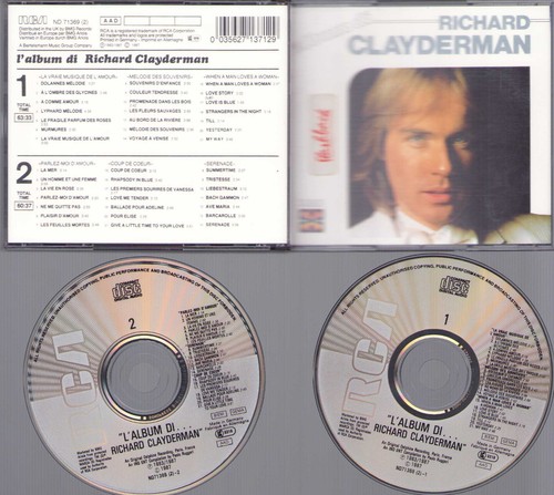 Clayderman richard l album - clayderman, l'album