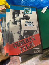 25 VHS Combat Film (1943-1945 La Guerra in Italia) Completa come nuovi magazzino