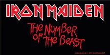 Iron Maiden Aufkleber Beast