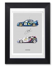COLIN MCRAE POSTER FIRMATO