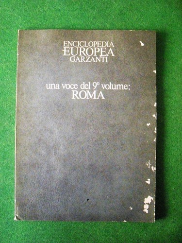Roma enciclopedia europea - roma,