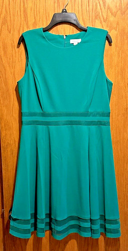 Abito donna calvin klein verde - calvin,