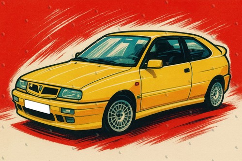 Lancia delta hpe cuadro - hf,