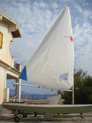 Laser boat deriva 20 vela - boat, s