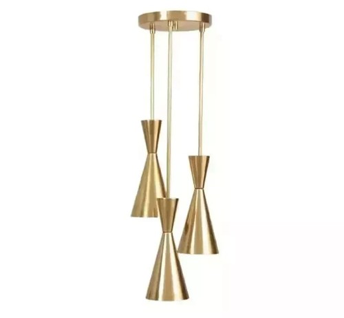 Lampadario cascata ottone - a, in
