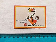 ADESIVO BATA 1979 BAMBINO SCARPE VINTAGE ANNI 80 OLD STICKER AUTOCOLLANT KLEBER
