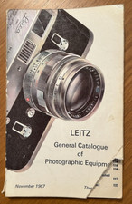 Catalogo generale Leitz attrezzature fotografiche 1967  pag 140 in inglese (332)