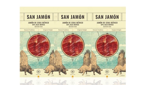 San jamon 100g prosciutto - jamon, 3